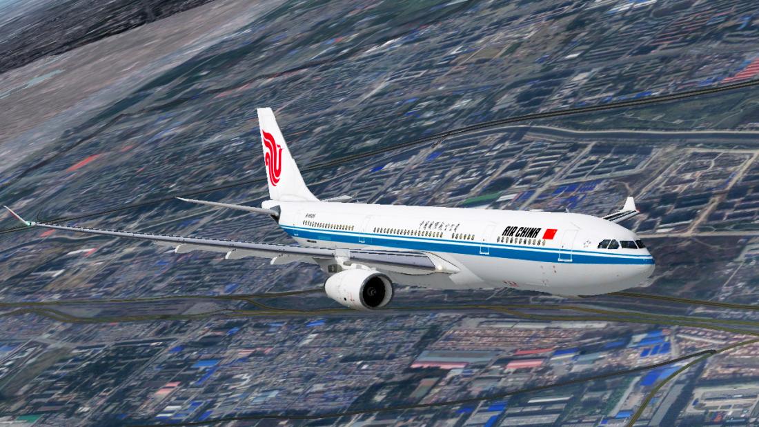 [x-plane]jardesign a330-243 国航标准涂装 b-6505