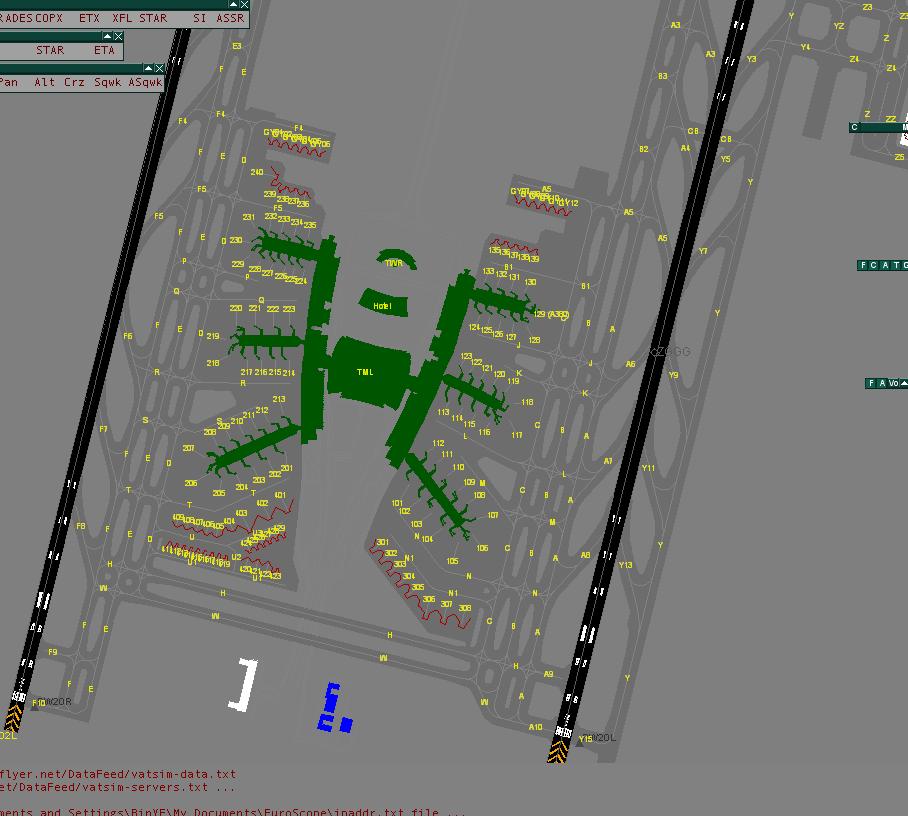 关于扇区文件机场停机位不显示的提问